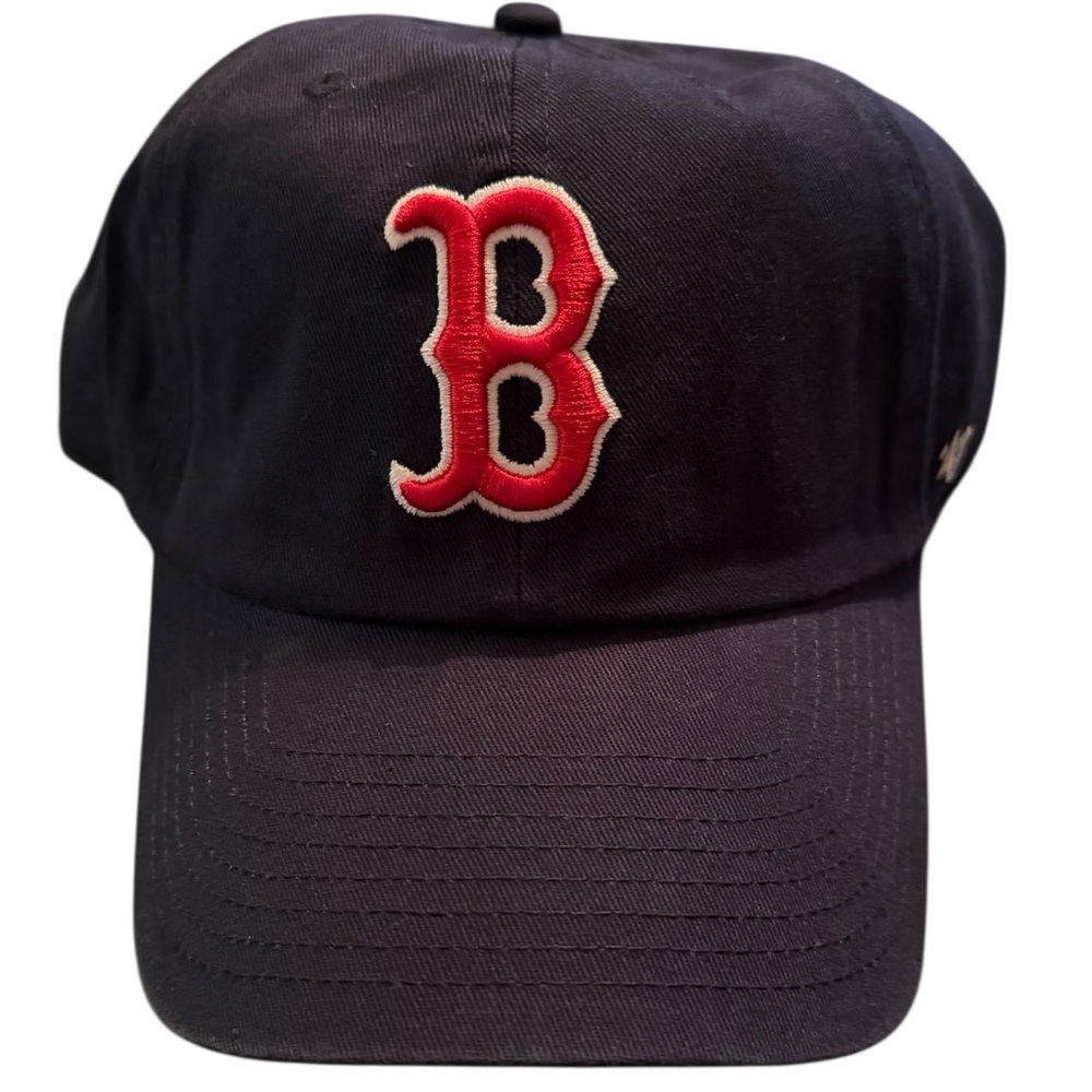 Boston Red Sox ’47 Clean Up Hat Navy Adjustable MLB Dad Cap
